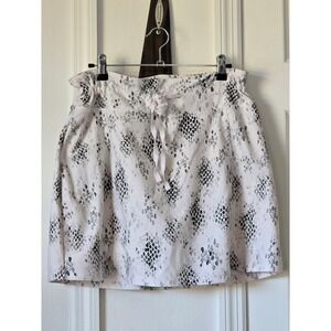 Athletic Tennis Skort Shorts Women Beige Performance Sportswear Size M